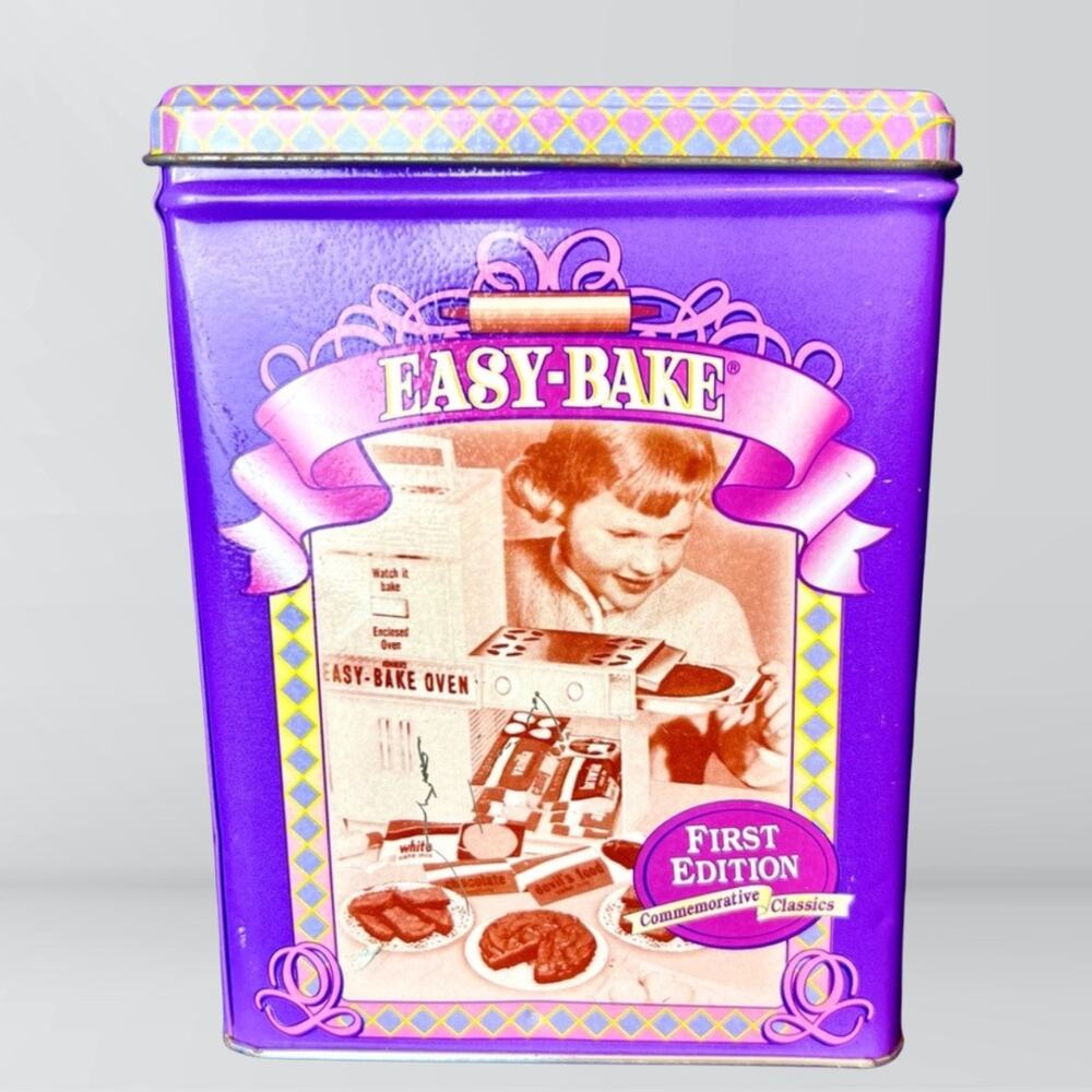 Vintage 1996 Collectible Kenner Easy Bake First Edition Tin